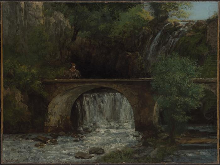 Le Grand Pont, Gustave Courbet